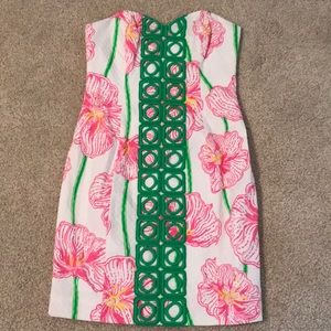 Lily Pulitzer strapless dress